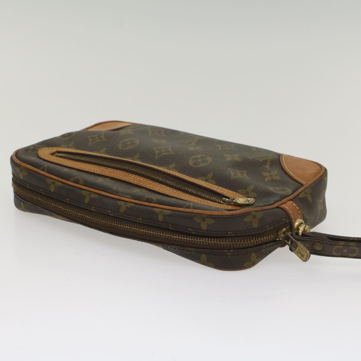 LOUIS VUITTON Monogram Marly Dragonne GM Clutch Bag M51825 LV 55279