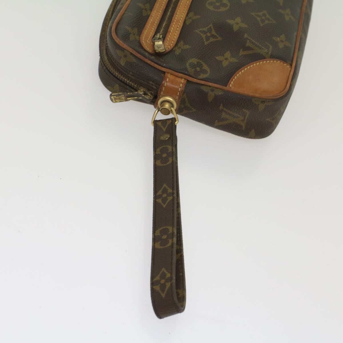 LOUIS VUITTON Monogram Marly Dragonne GM Clutch Bag M51825 LV 55279