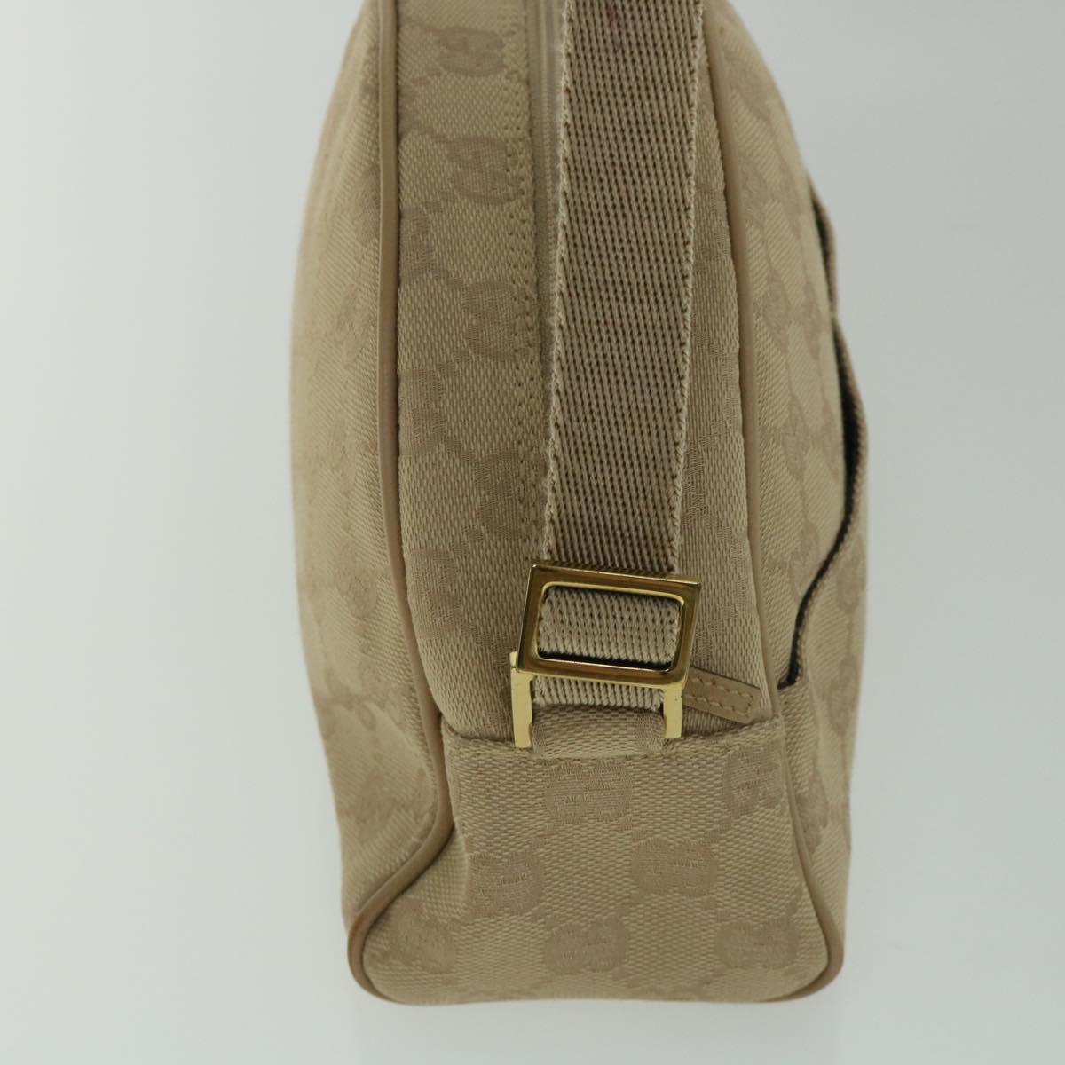 Luxury Gucci GG Canvas Shoulder Bag Beige 90781  55288