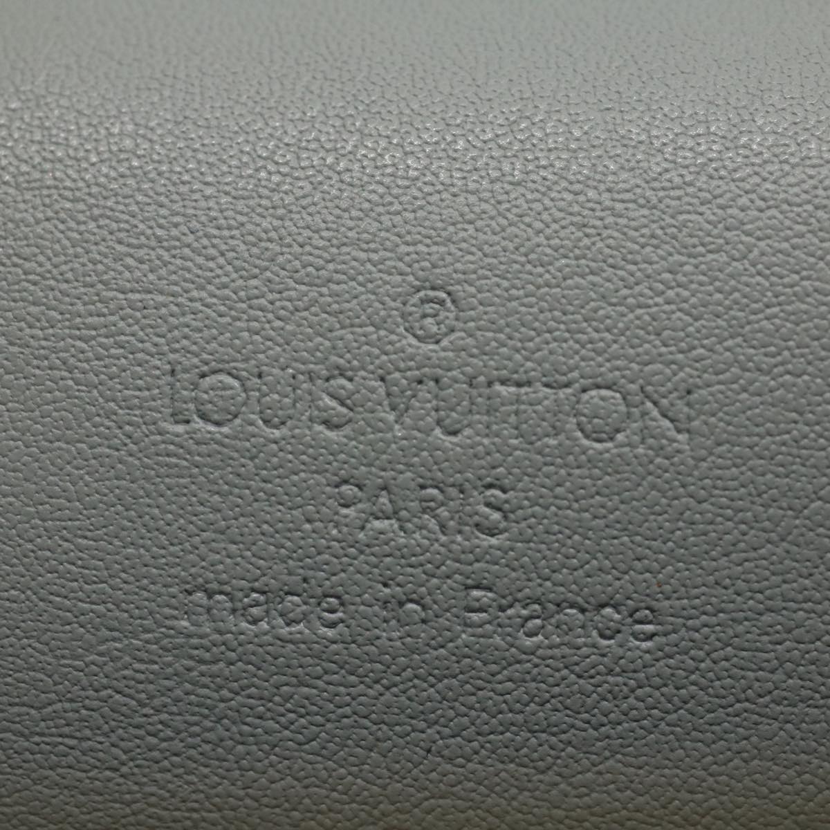 LOUIS VUITTON Monogram Vernis Spring Street Hand Bag Gris M91029 LV 55297