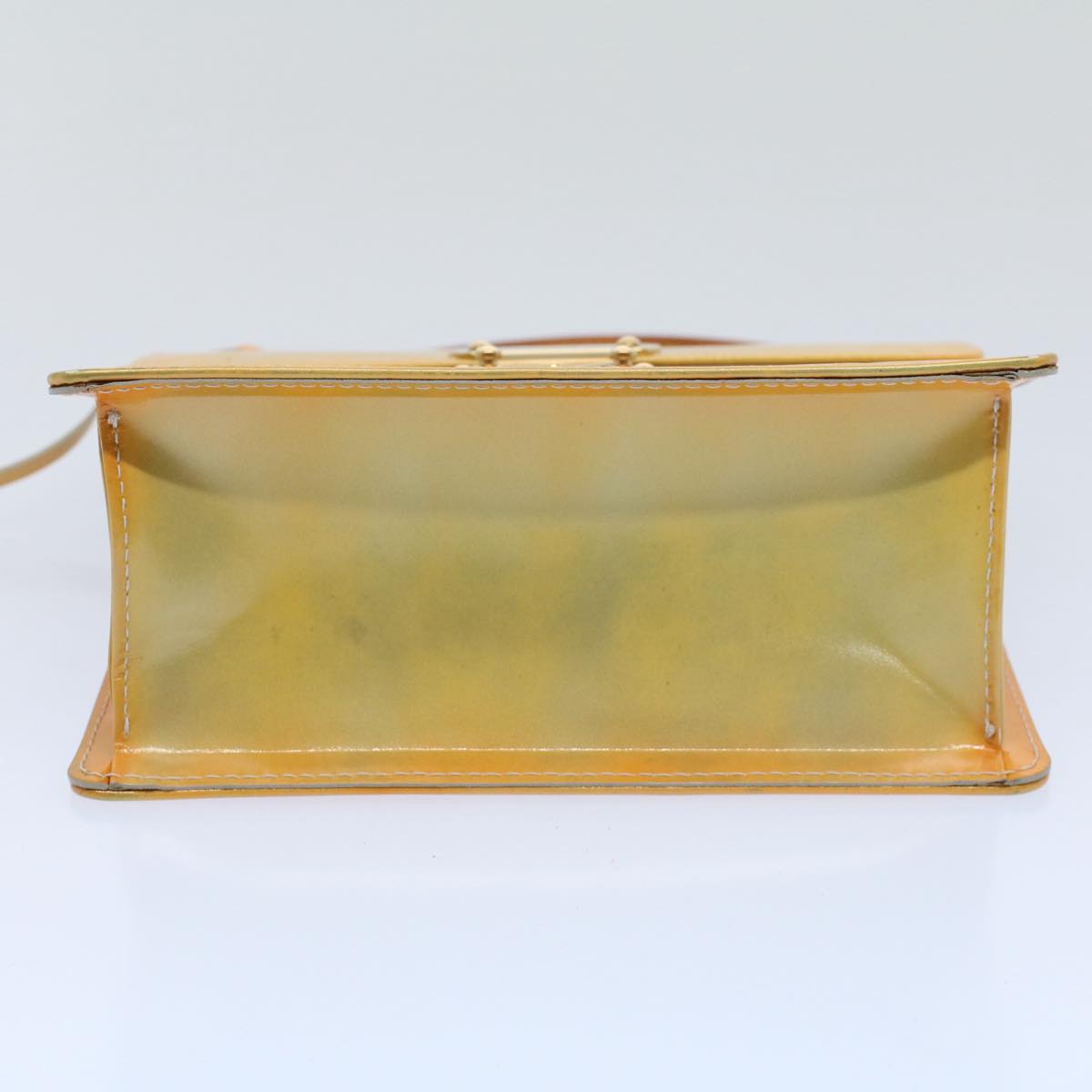 LOUIS VUITTON Monogram Vernis Spring Street Hand Bag Gris M91029 LV 55297