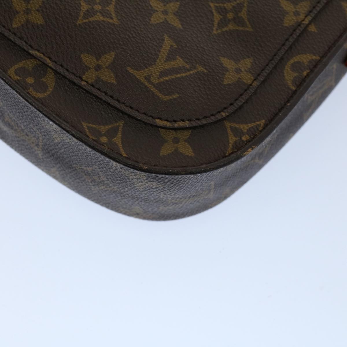 LOUIS VUITTON Monogram Saint Cloud GM Shoulder Bag M51242 LV 55301