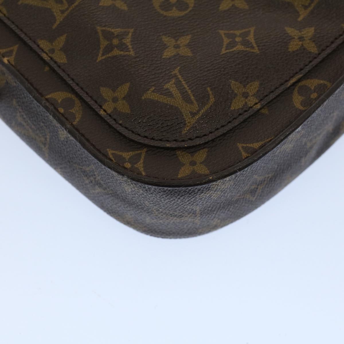 LOUIS VUITTON Monogram Saint Cloud GM Shoulder Bag M51242 LV 55301