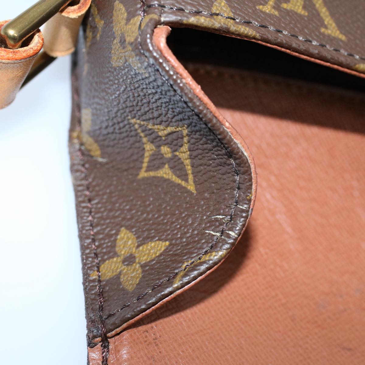 LOUIS VUITTON Monogram Saint Cloud GM Shoulder Bag M51242 LV 55301