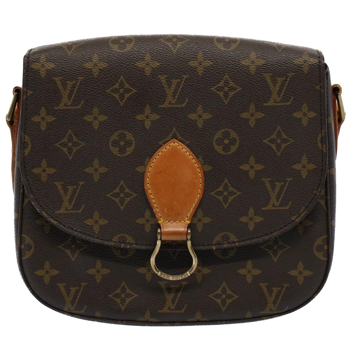 LOUIS VUITTON Monogram Saint Cloud GM Shoulder Bag M51242 LV 55301