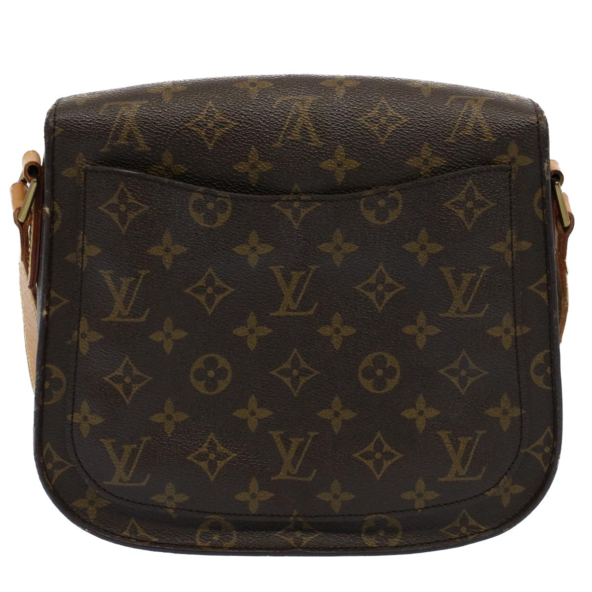 LOUIS VUITTON Monogram Saint Cloud GM Shoulder Bag M51242 LV 55301
