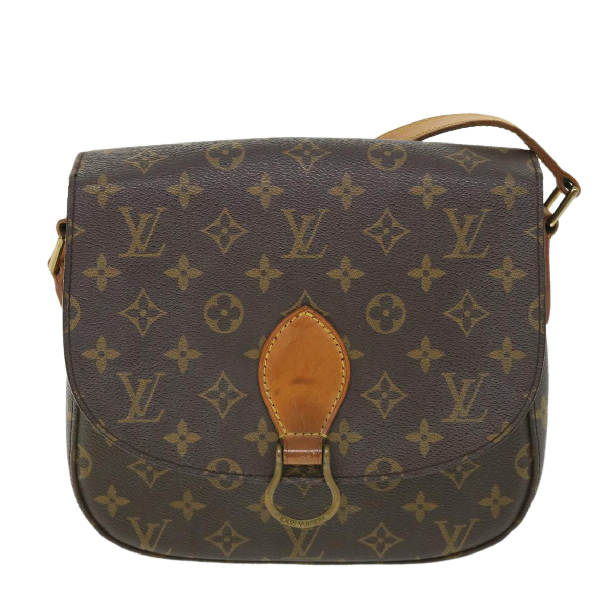 LOUIS VUITTON Monogram Saint Cloud GM Shoulder Bag M51242 LV 55302