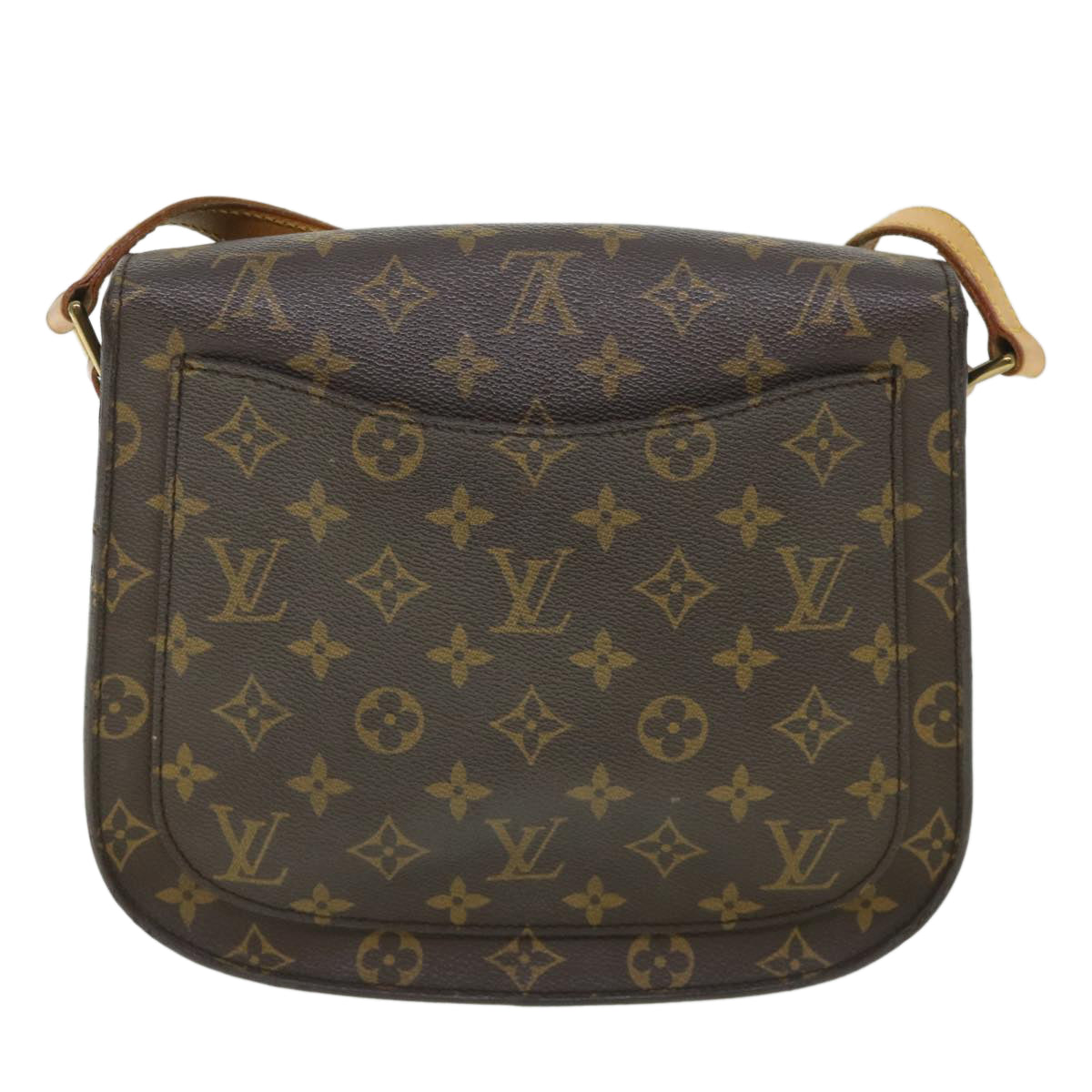 LOUIS VUITTON Monogram Saint Cloud GM Shoulder Bag M51242 LV 55302