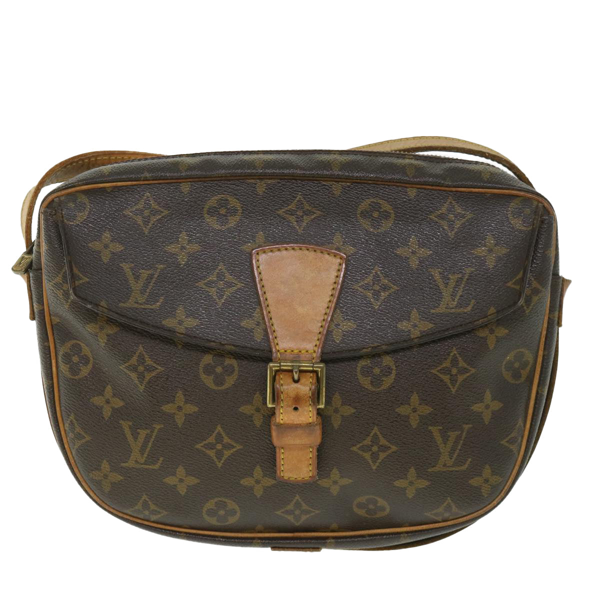 LOUIS VUITTON Monogram Jeune Fille MM Shoulder Bag M51226 LV 55304