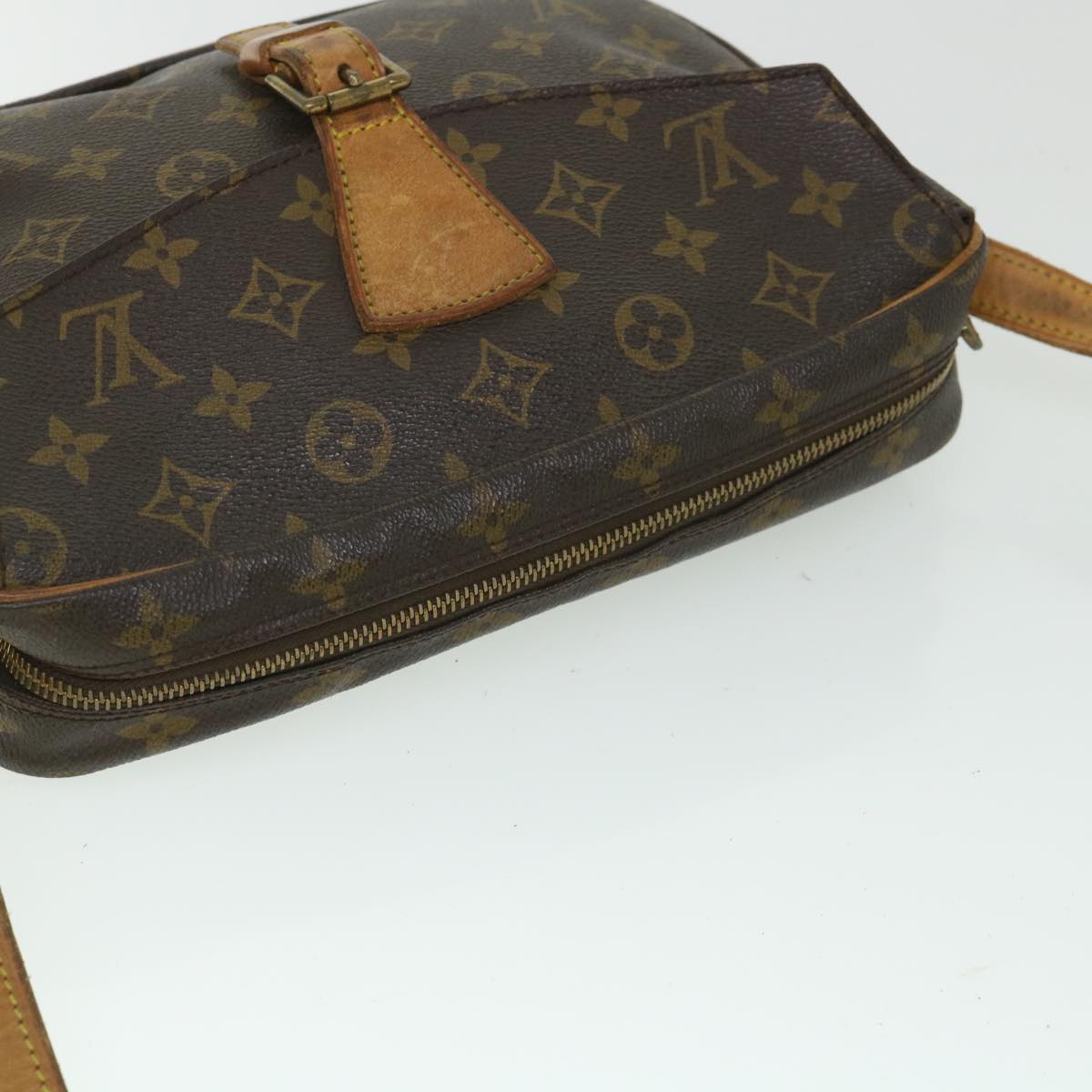 LOUIS VUITTON Monogram Jeune Fille MM Shoulder Bag M51226 LV 55304