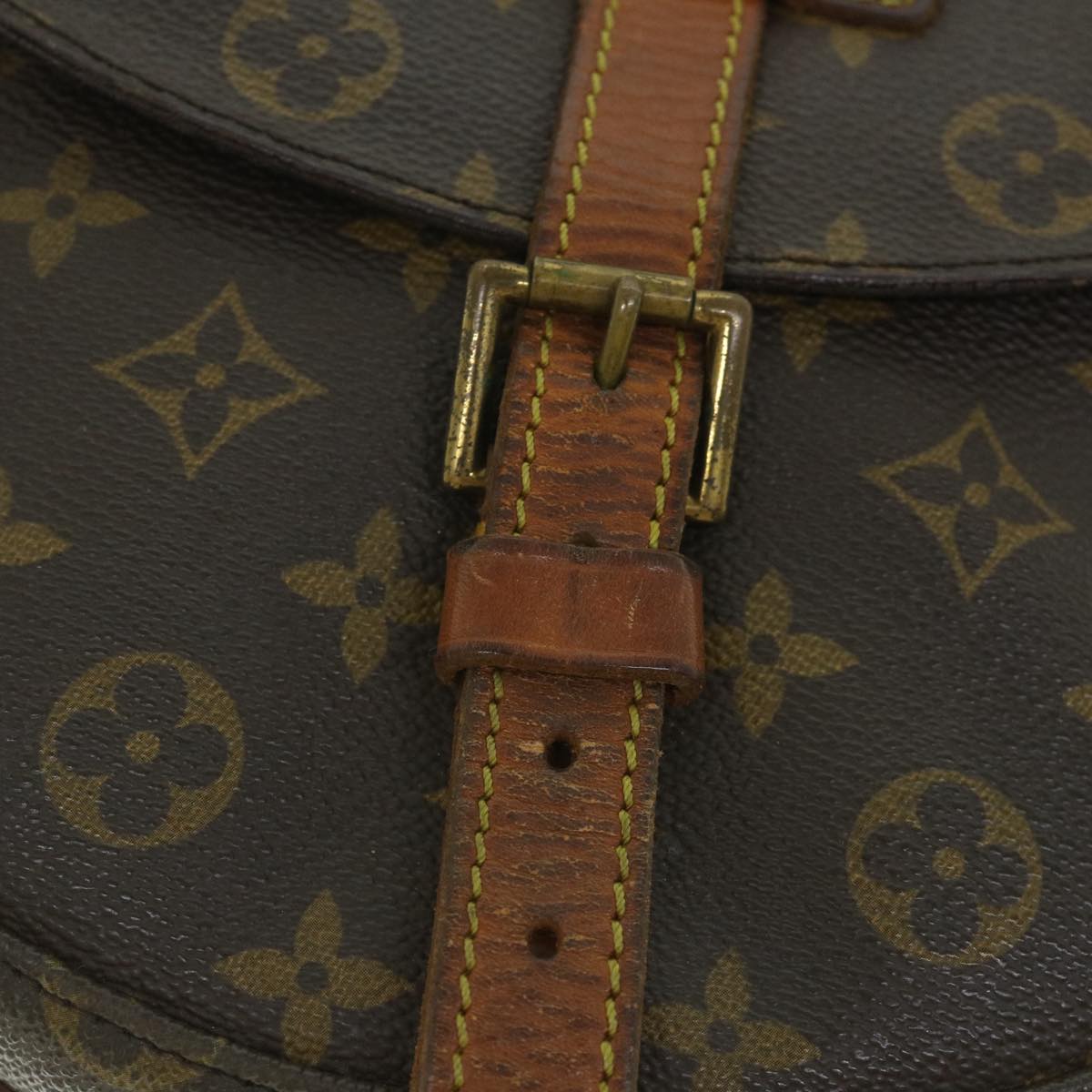 LOUIS VUITTON Monogram Chantilly GM Shoulder Bag M51232 LV 55305