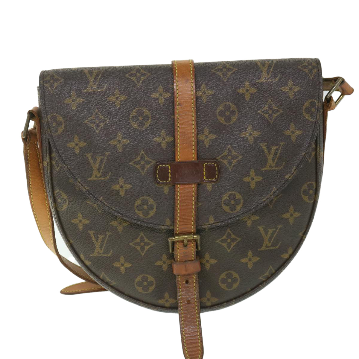 LOUIS VUITTON Monogram Chantilly GM Shoulder Bag M51232 LV 55305