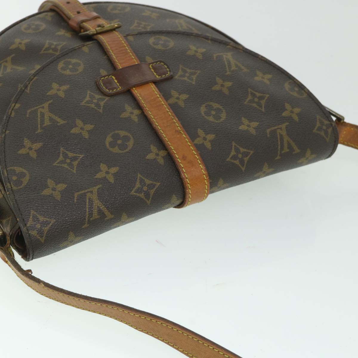 LOUIS VUITTON Monogram Chantilly GM Shoulder Bag M51232 LV 55305