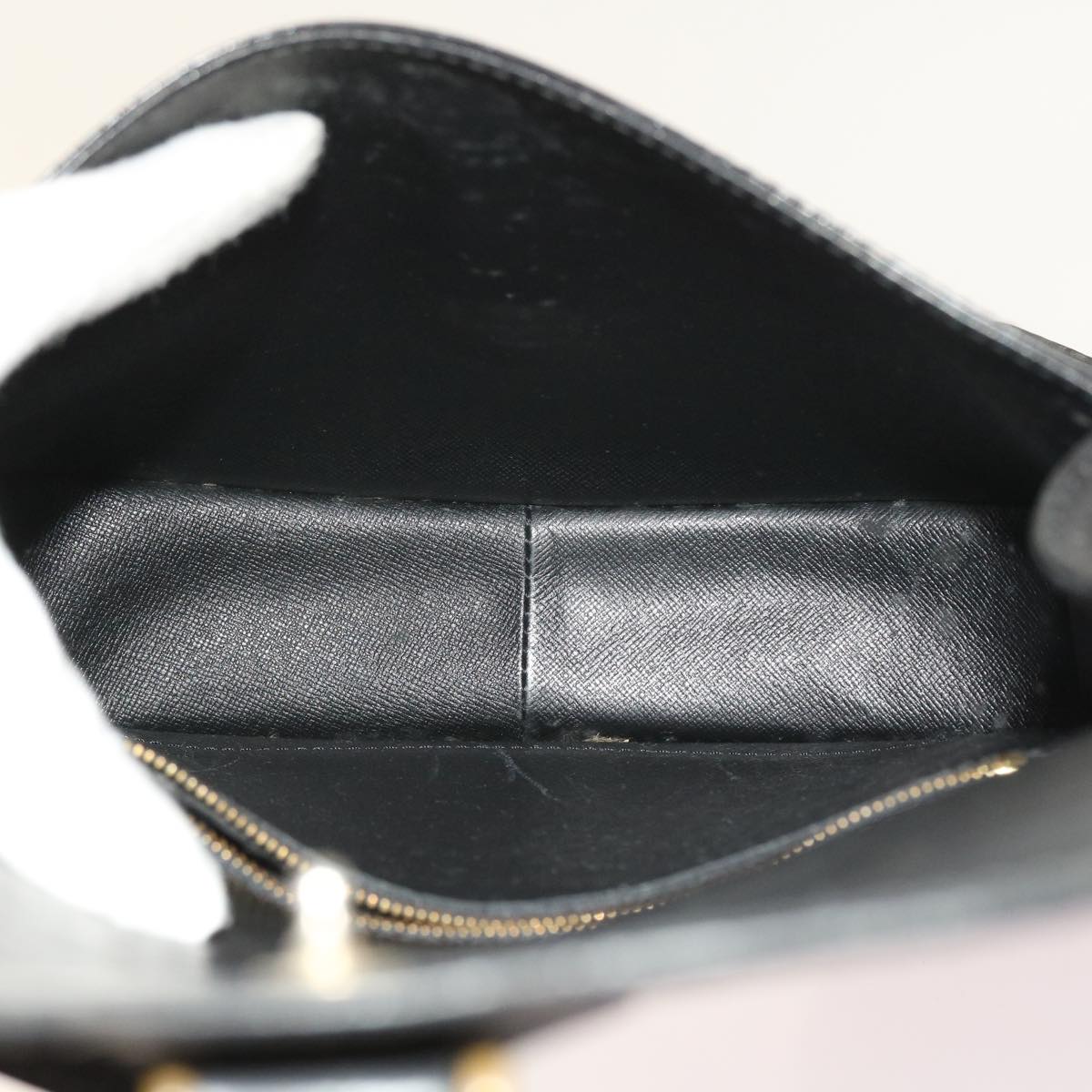 LOUIS VUITTON Epi Saint Cloud GM Shoulder Bag Black M52192 LV 55309