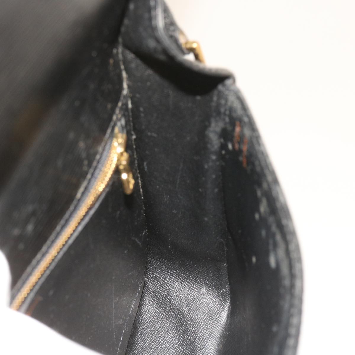 LOUIS VUITTON Epi Saint Cloud GM Shoulder Bag Black M52192 LV 55309