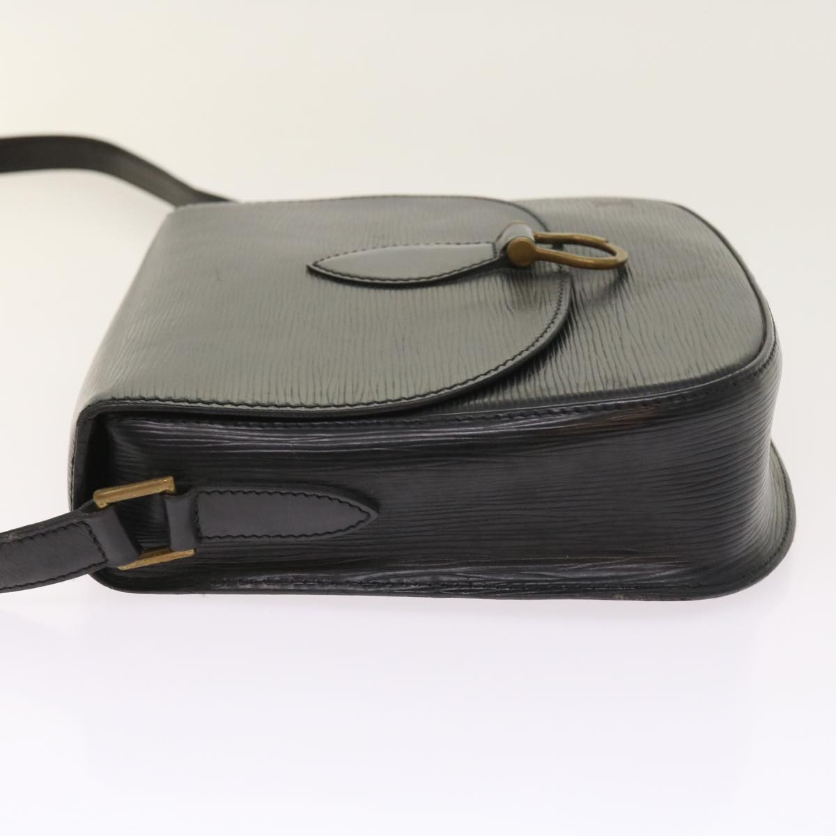 LOUIS VUITTON Epi Saint Cloud GM Shoulder Bag Black M52192 LV 55309