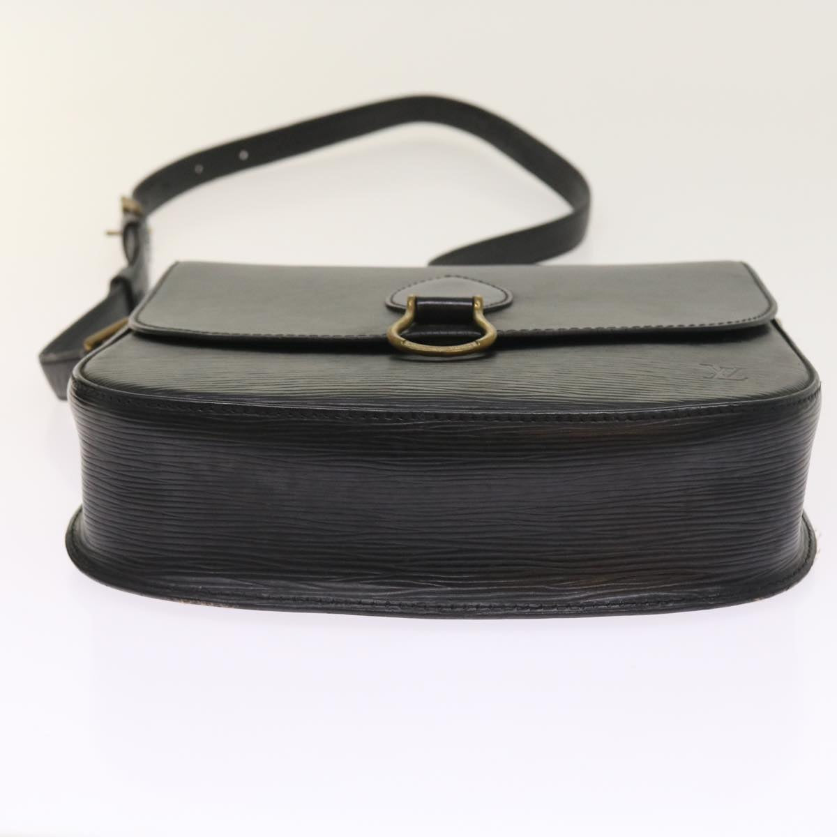 LOUIS VUITTON Epi Saint Cloud GM Shoulder Bag Black M52192 LV 55309