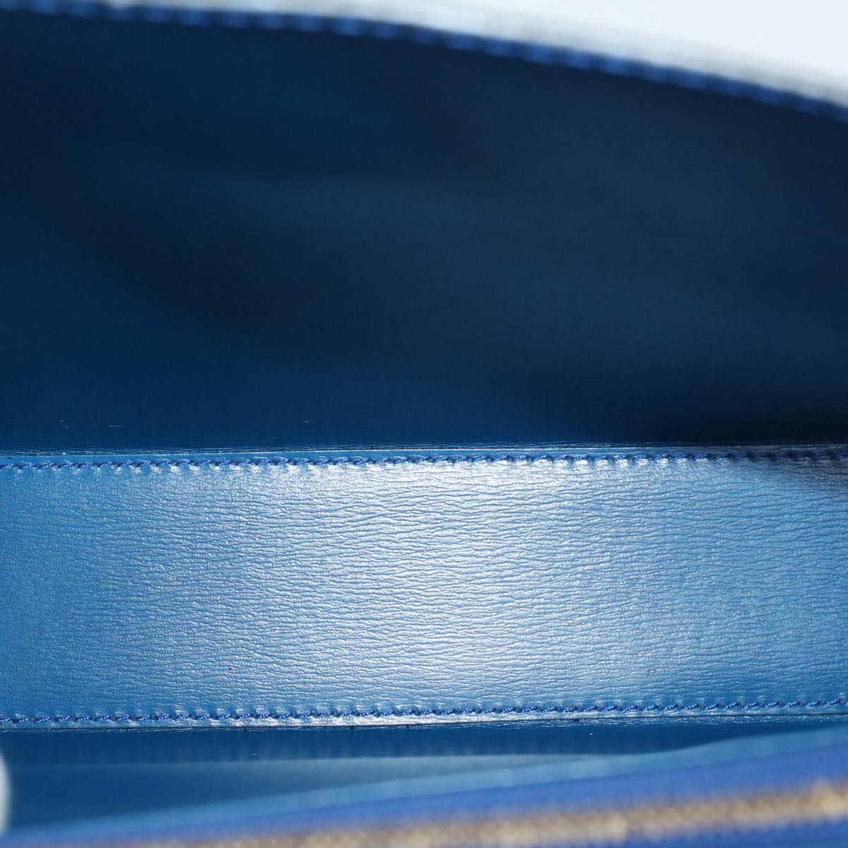 LOUIS VUITTON Epi Malesherbes Hand Bag Blue M52375 LV 55310