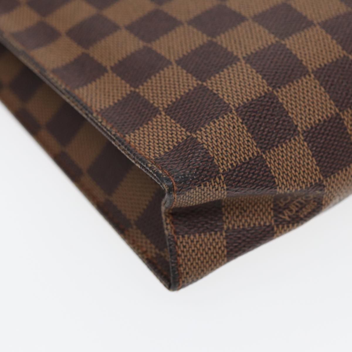 LOUIS VUITTON Damier Ebene Poche Toilette 26 Pouch N47543 LV 55311