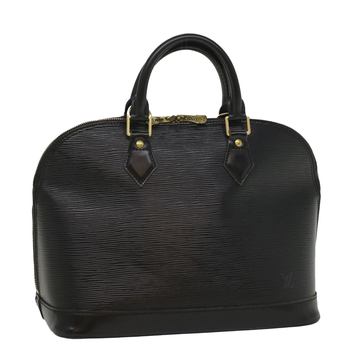 LOUIS VUITTON Epi Alma Hand Bag Black M52142 LV 55313