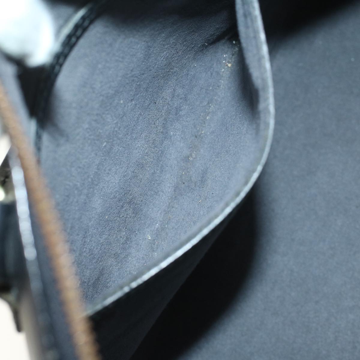 LOUIS VUITTON Epi Alma Hand Bag Black M52142 LV 55313