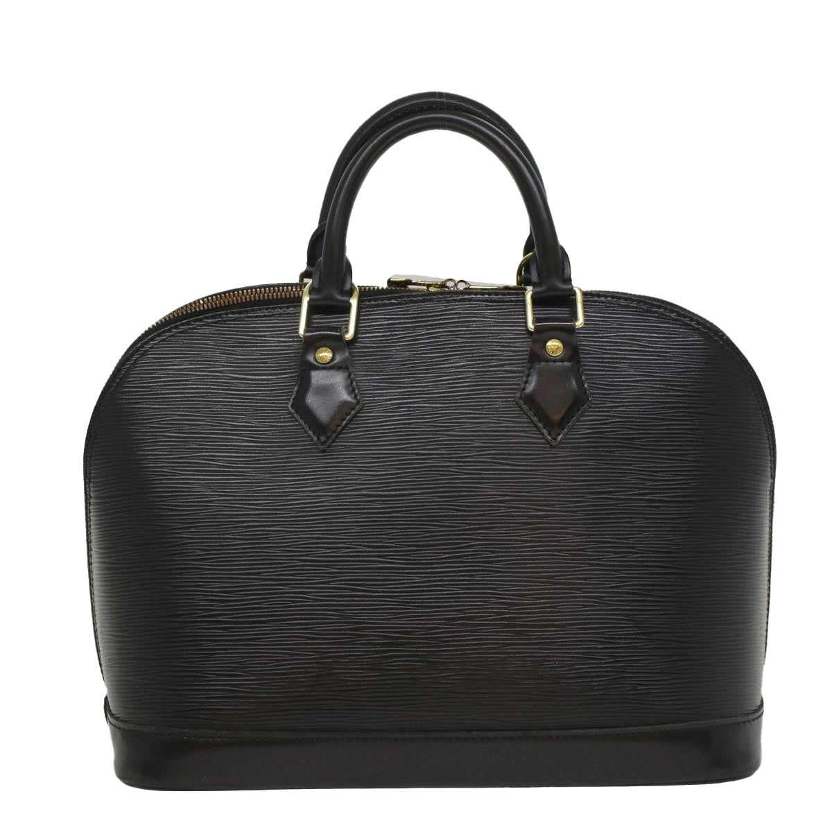 LOUIS VUITTON Epi Alma Hand Bag Black M52142 LV 55313