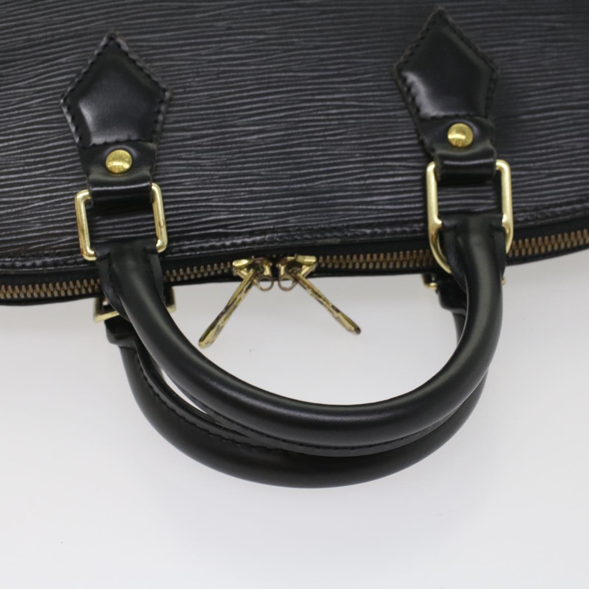 LOUIS VUITTON Epi Alma Hand Bag Black M52142 LV 55313