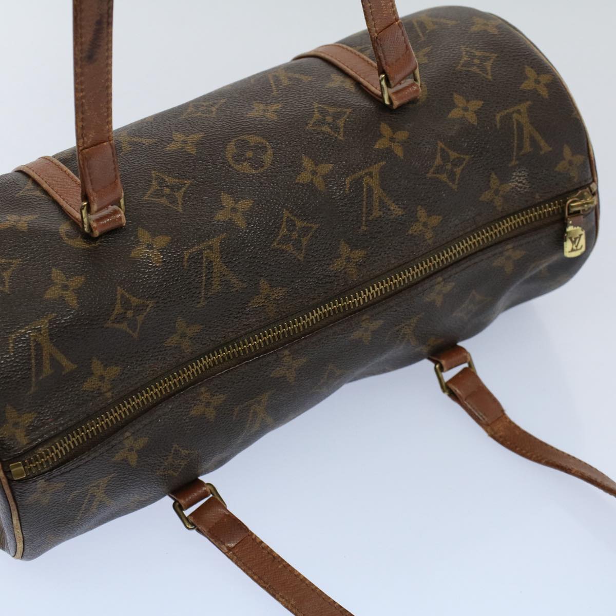 LOUIS VUITTON Monogram Papillon 30 Hand Bag M51385 LV 55315