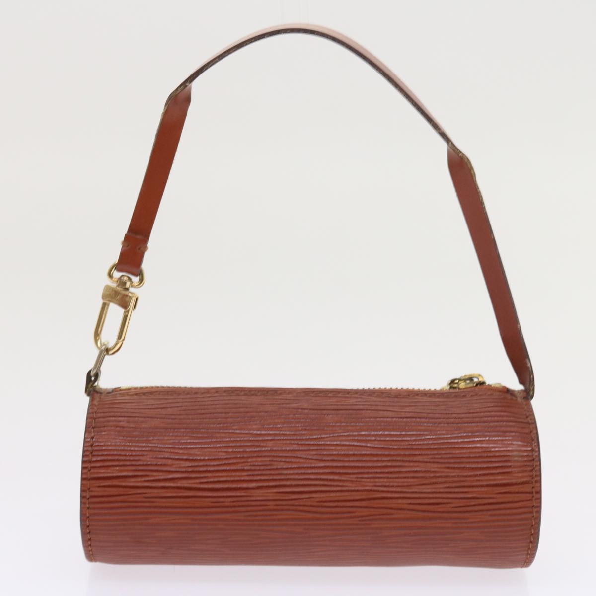 LOUIS VUITTON Epi Soufflot Hand Bag Brown M52223 LV 55319