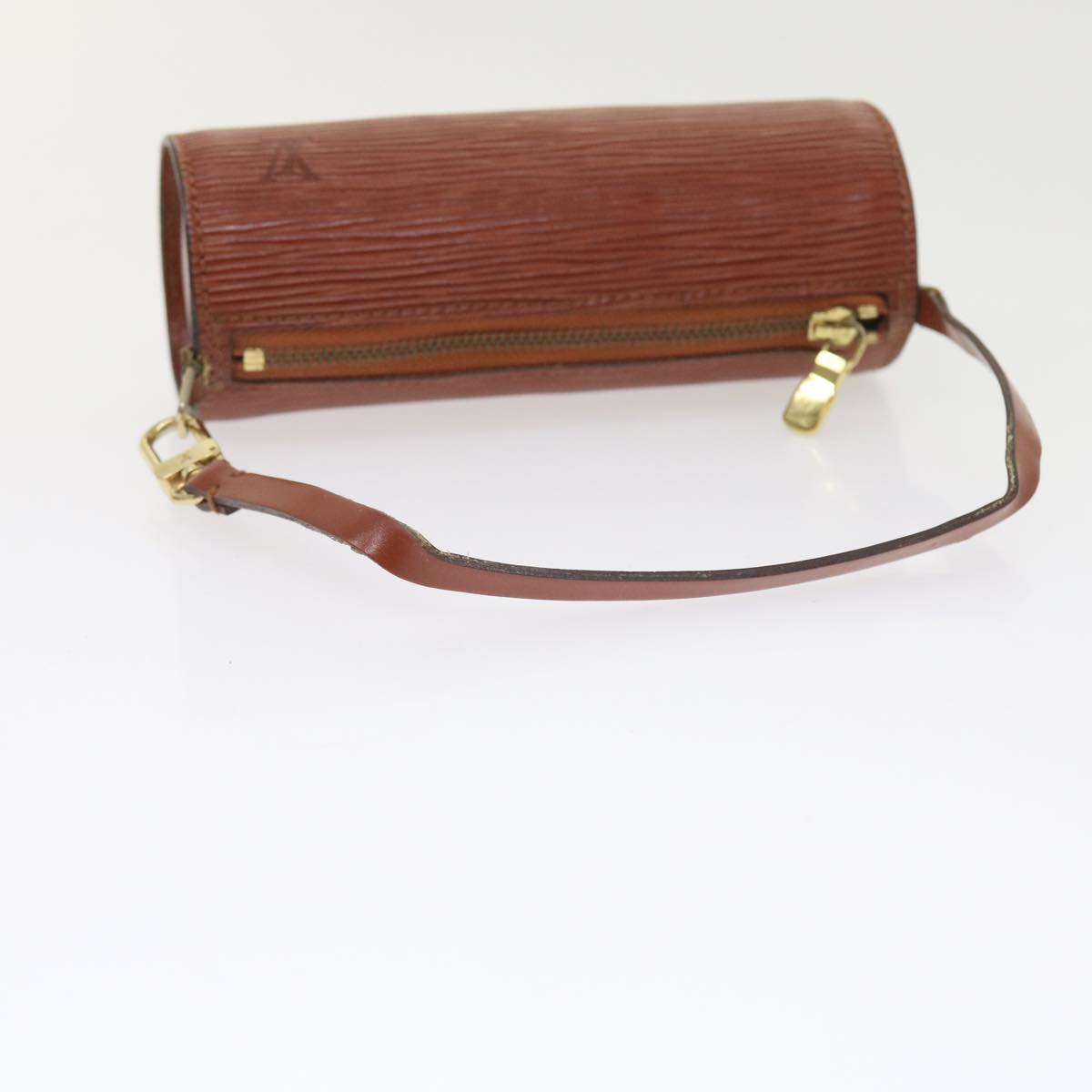 LOUIS VUITTON Epi Soufflot Hand Bag Brown M52223 LV 55319