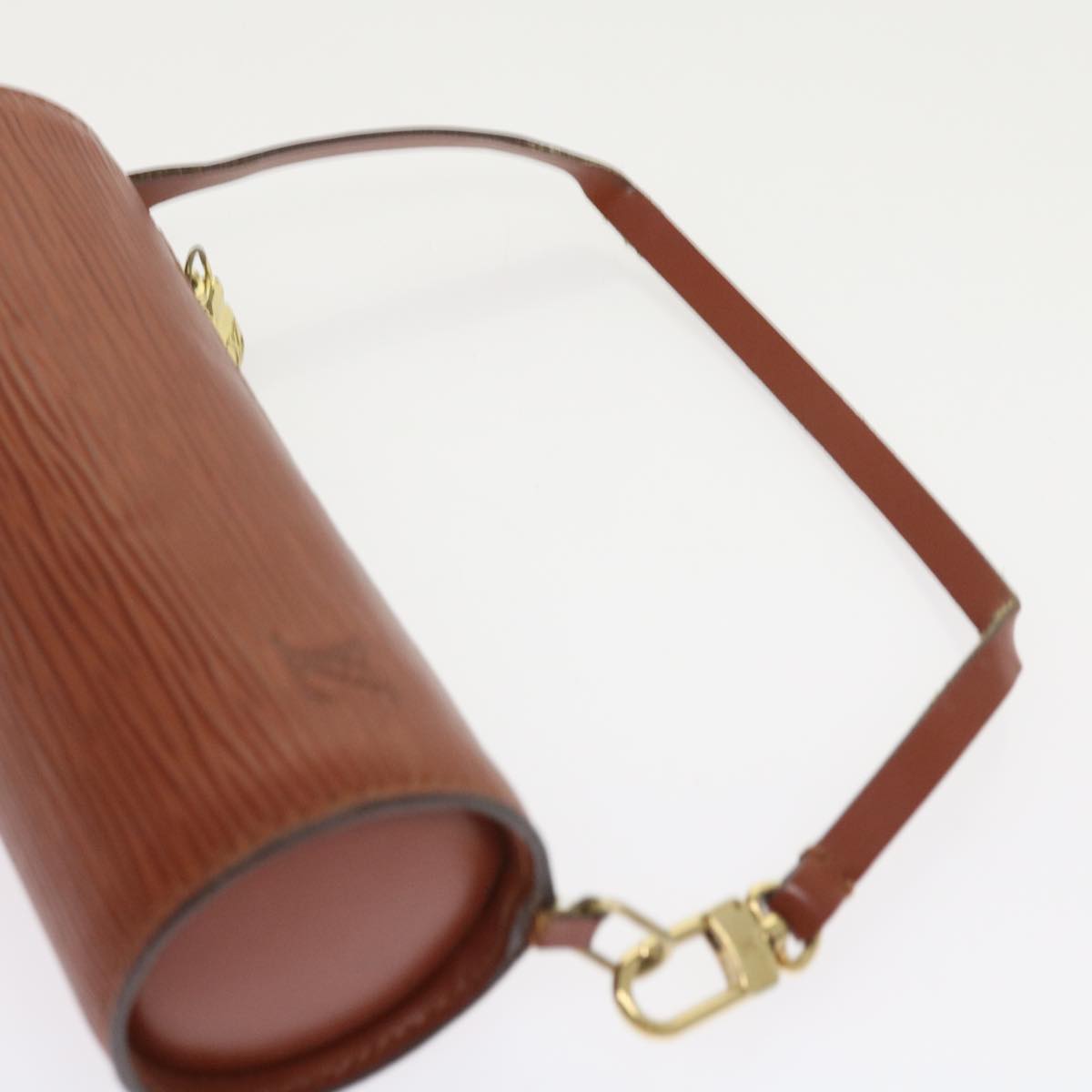 LOUIS VUITTON Epi Soufflot Hand Bag Brown M52223 LV 55319