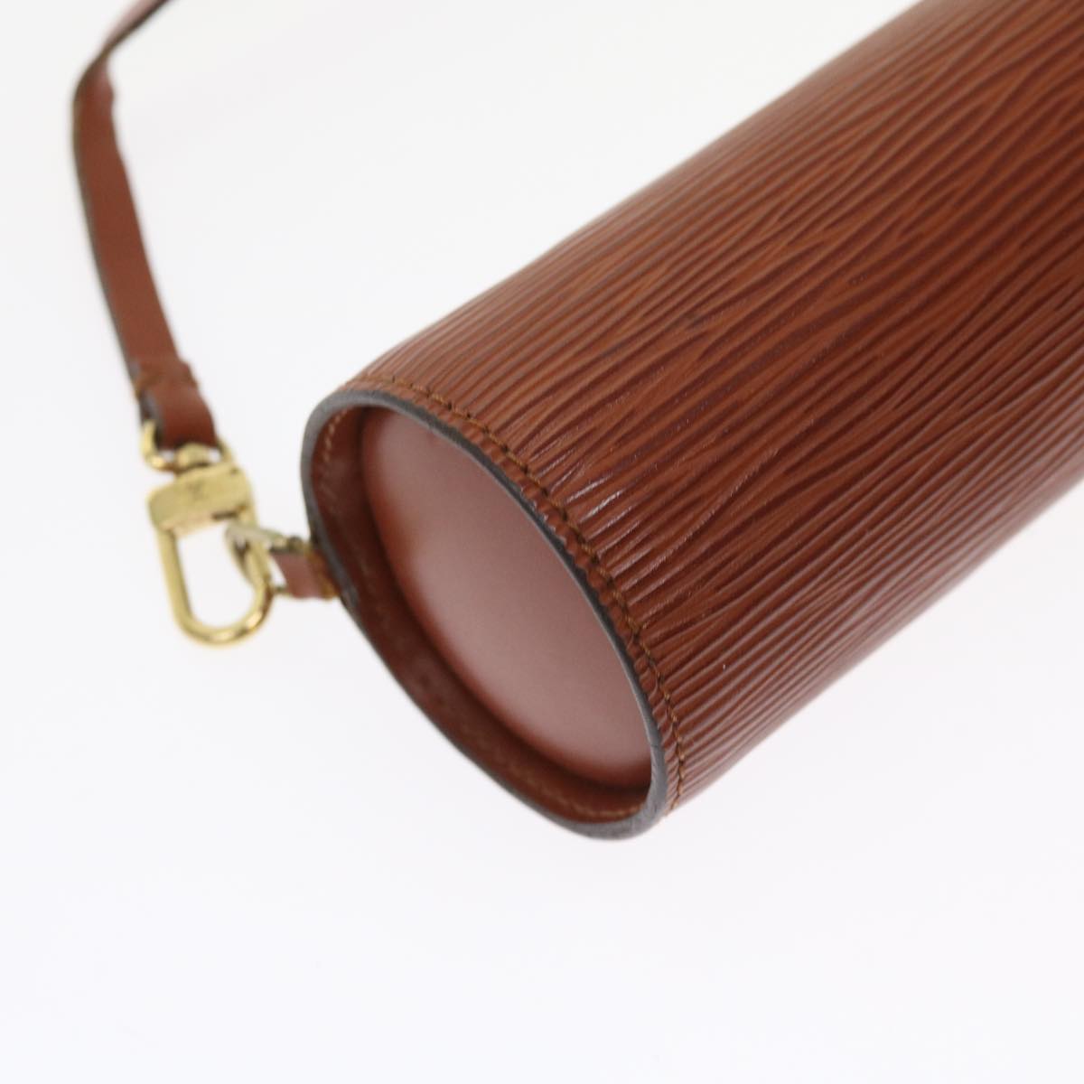 LOUIS VUITTON Epi Soufflot Hand Bag Brown M52223 LV 55319