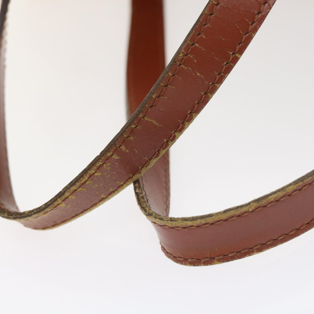 LOUIS VUITTON Epi Soufflot Hand Bag Brown M52223 LV 55319