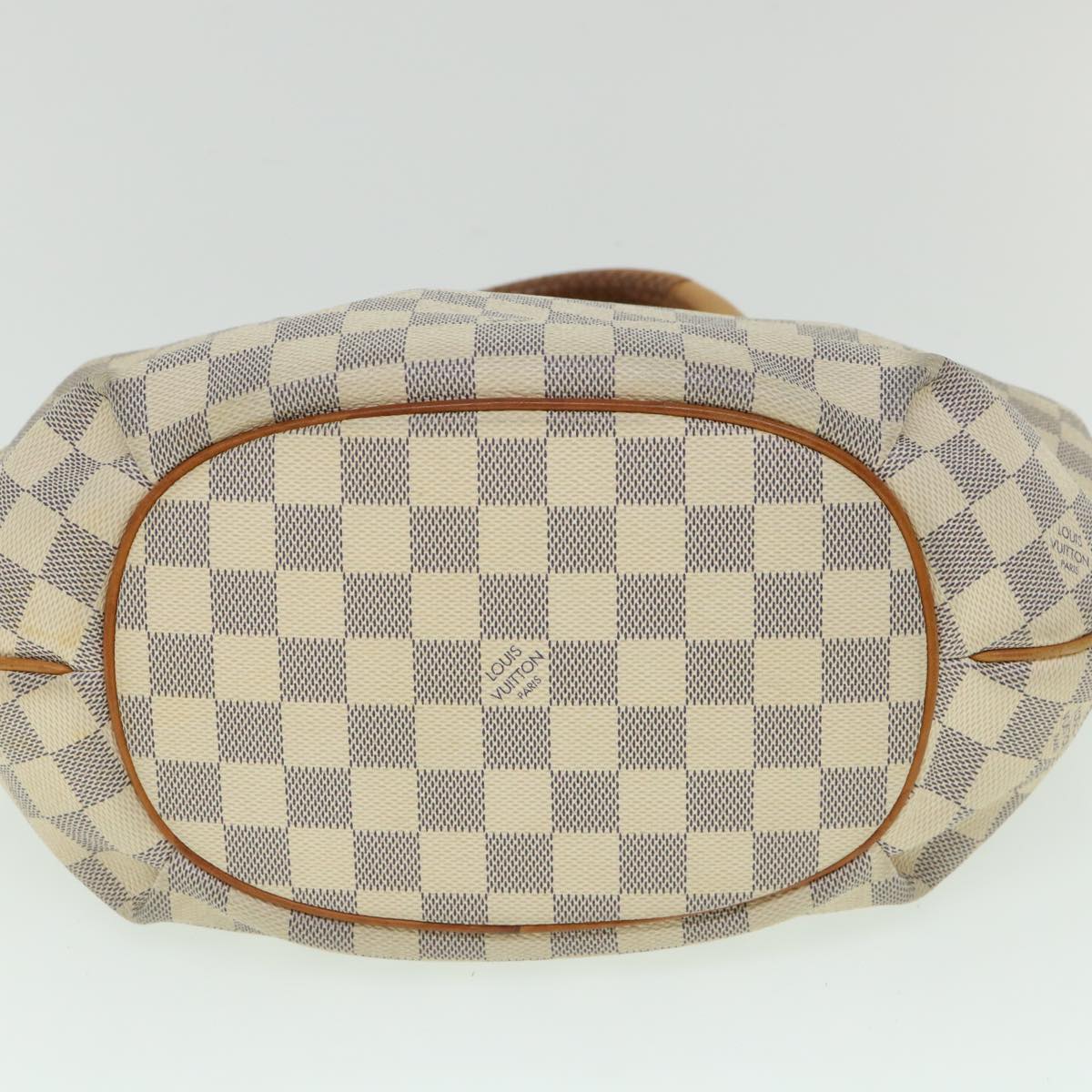 LOUIS VUITTON Damier Azur Riviera PM Tote Bag 2way N48250 LV 55321