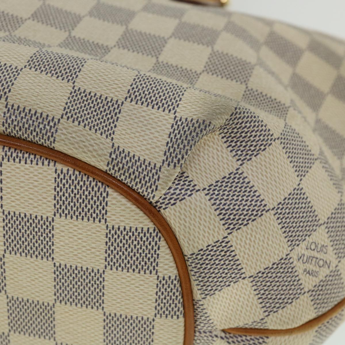 LOUIS VUITTON Damier Azur Riviera PM Tote Bag 2way N48250 LV 55321