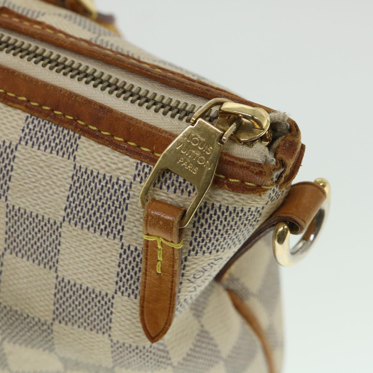 LOUIS VUITTON Damier Azur Riviera PM Tote Bag 2way N48250 LV 55321