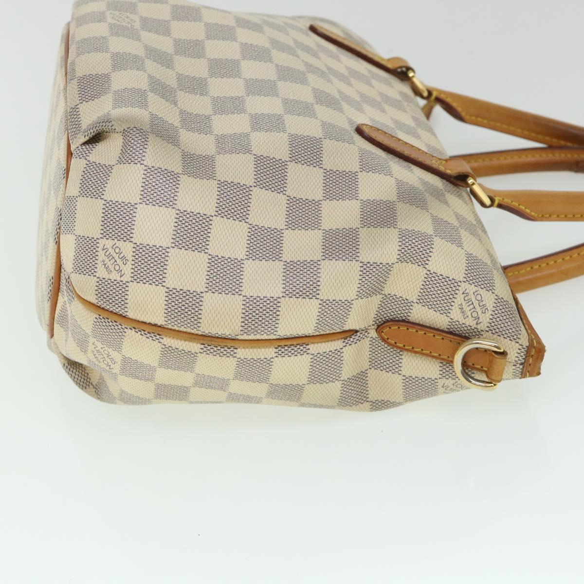 LOUIS VUITTON Damier Azur Riviera PM Tote Bag 2way N48250 LV 55321