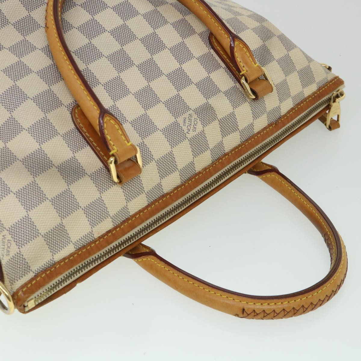 LOUIS VUITTON Damier Azur Riviera PM Tote Bag 2way N48250 LV 55321