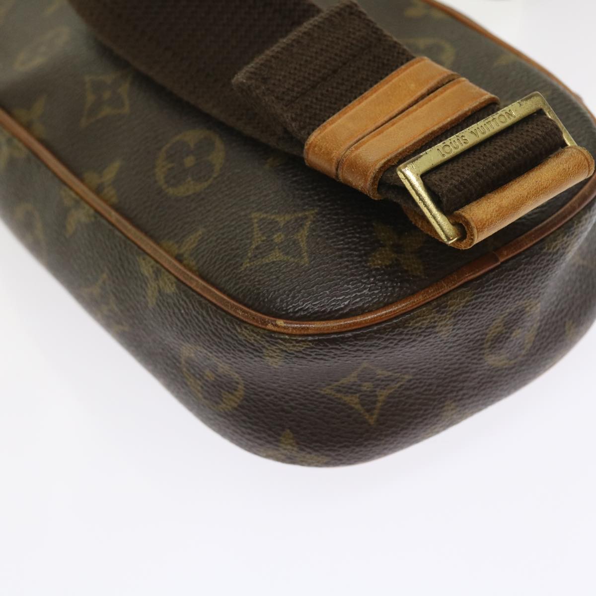 LOUIS VUITTON Monogram Pochette Gange Shoulder Bag M51870 LV 55328