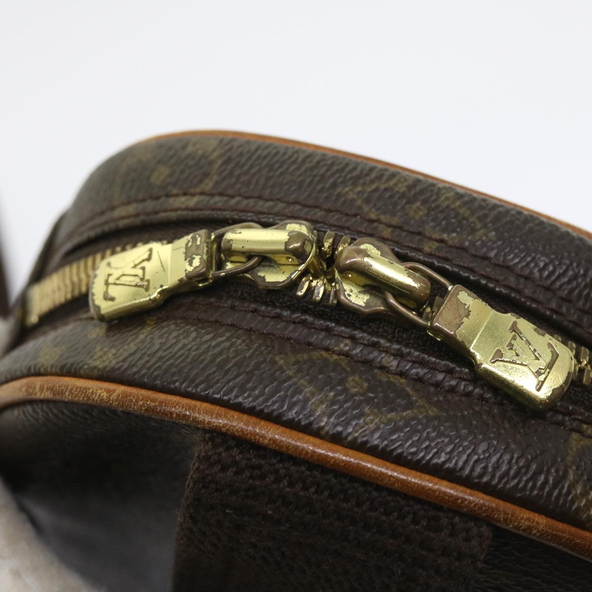 LOUIS VUITTON Monogram Pochette Gange Shoulder Bag M51870 LV 55328