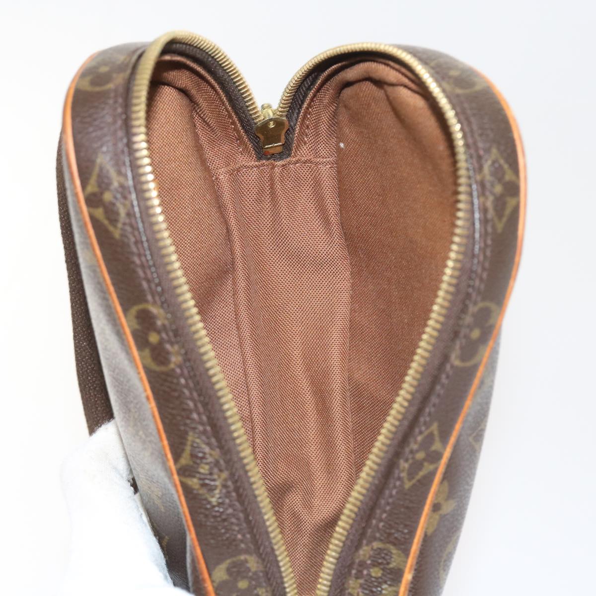 LOUIS VUITTON Monogram Pochette Gange Shoulder Bag M51870 LV 55328