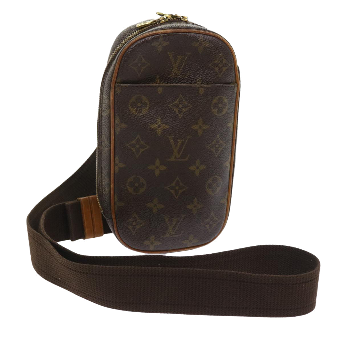 LOUIS VUITTON Monogram Pochette Gange Shoulder Bag M51870 LV 55328