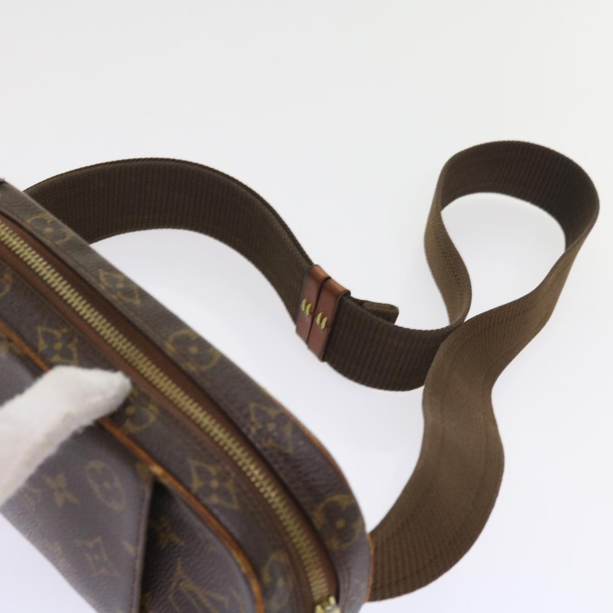 LOUIS VUITTON Monogram Pochette Gange Shoulder Bag M51870 LV 55329