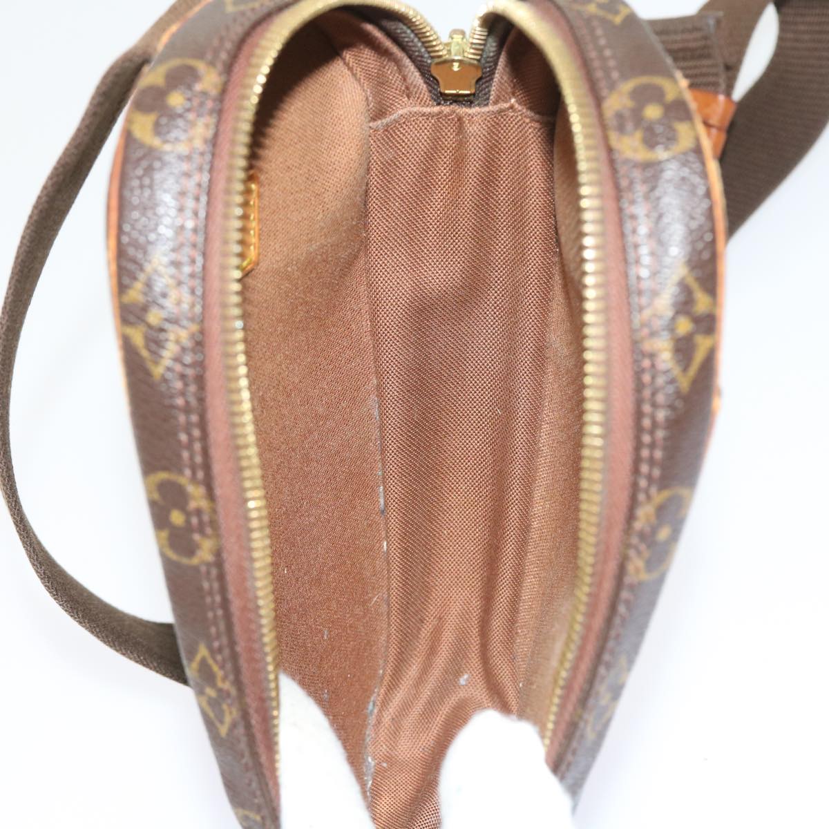 LOUIS VUITTON Monogram Pochette Gange Shoulder Bag M51870 LV 55329
