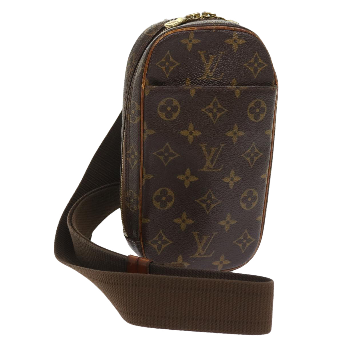 LOUIS VUITTON Monogram Pochette Gange Shoulder Bag M51870 LV 55329