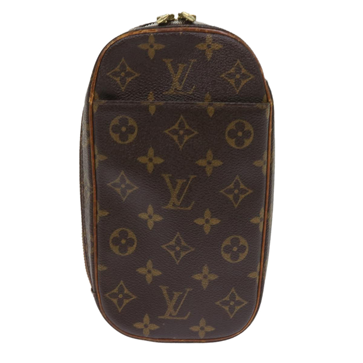 LOUIS VUITTON Monogram Pochette Gange Shoulder Bag M51870 LV 55329