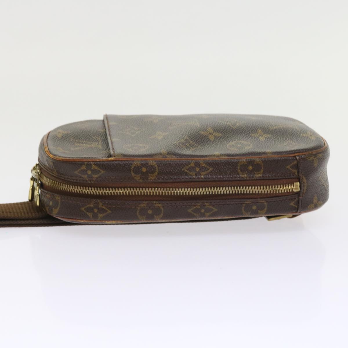 LOUIS VUITTON Monogram Pochette Gange Shoulder Bag M51870 LV 55329