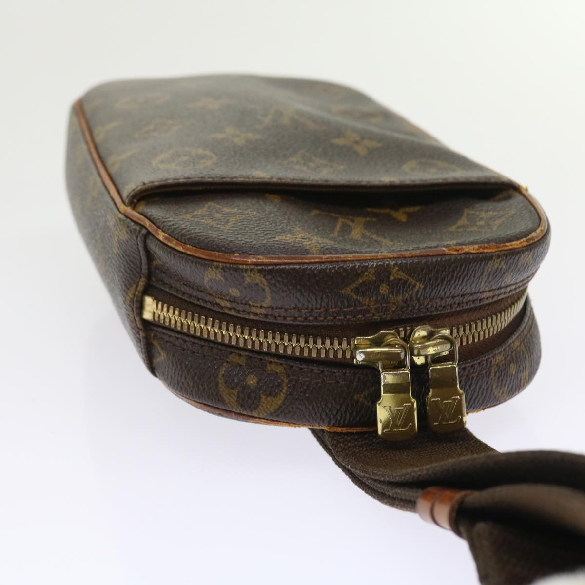 LOUIS VUITTON Monogram Pochette Gange Shoulder Bag M51870 LV 55329