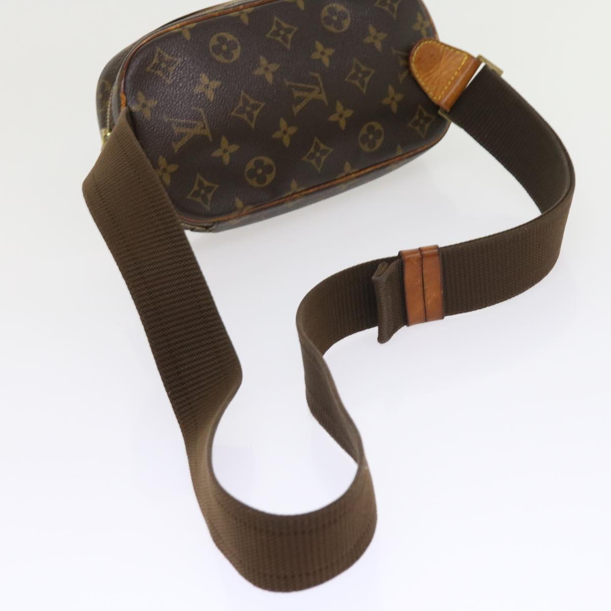 LOUIS VUITTON Monogram Pochette Gange Shoulder Bag M51870 LV 55329