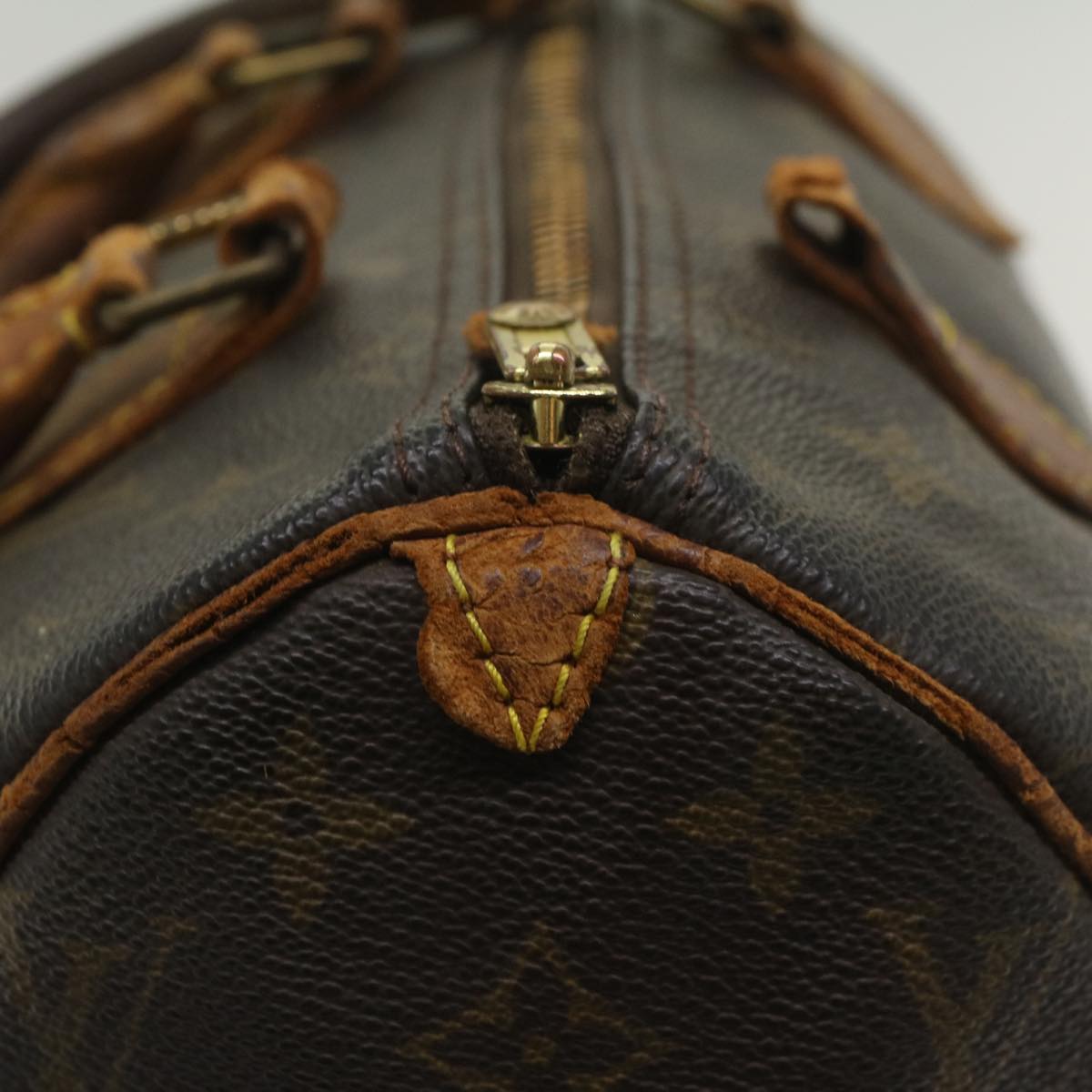 LOUIS VUITTON Monogram Speedy 25 Hand Bag M41528 LV 55336